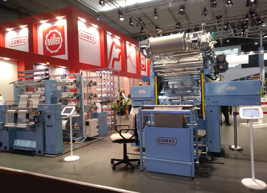 ITMA 2019: Comez crochet and warp knitting machines