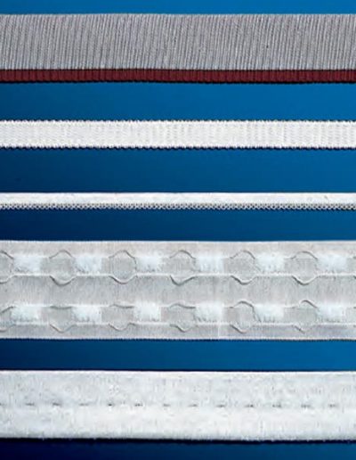 Bands made on electronic crochet knitting machine