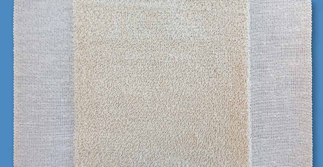 Polyester and cotton bands used on brooms 