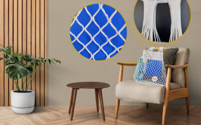 Nets bags with natural materials